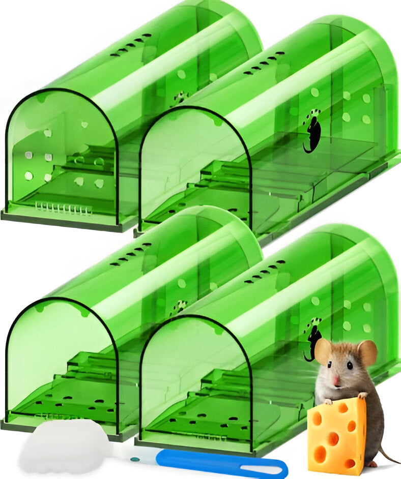 Humane Mouse Trap 4 Pack – Catch and Release, No Kill