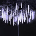Snowfall LED Garland Lights 8 Pack – Meteor Shower Effect