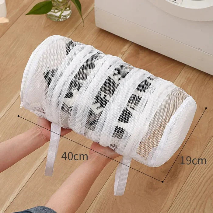 Shoe Washing Bag with Zip – Machine Wash Trainer Cleaner