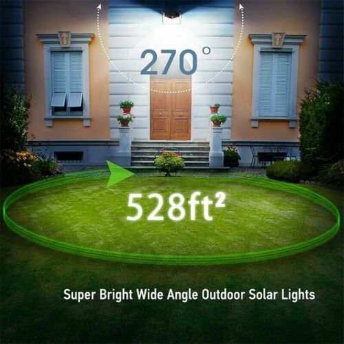 Solar Motion Sensor Security Light – 3 Modes Outdoor
