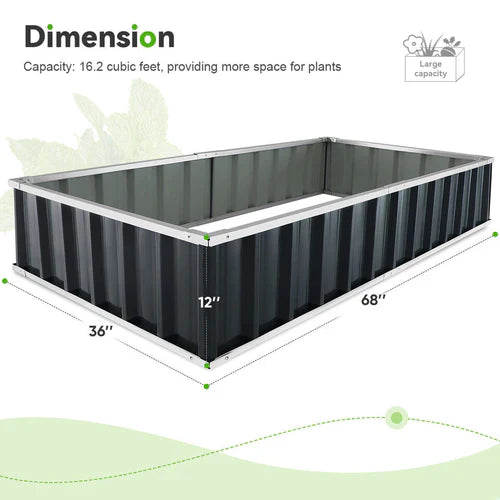 Raised Garden Bed – Outdoor Vegetable & Flower Planter