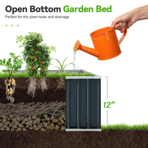 Raised Garden Bed – Outdoor Vegetable & Flower Planter
