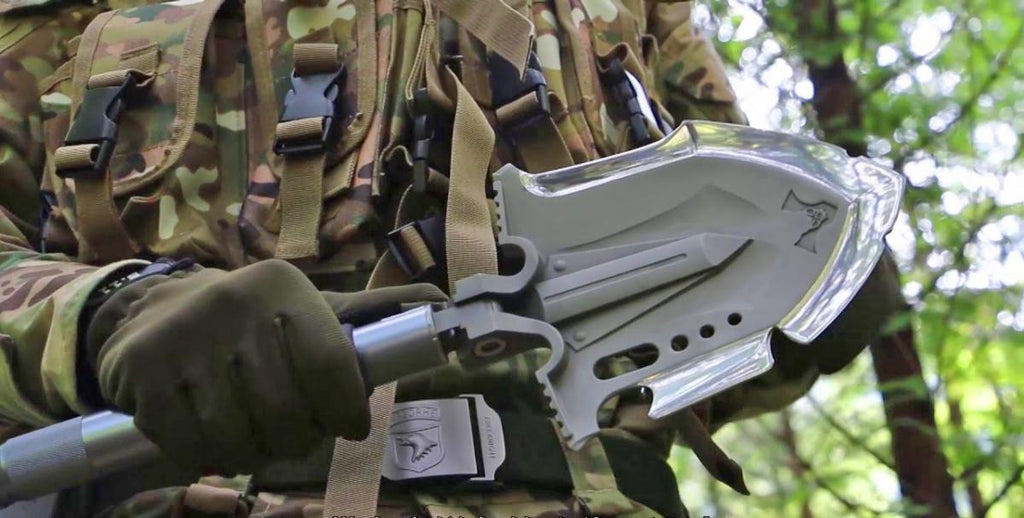 Multi-Function Survival Shovel – Camping Folding Tool